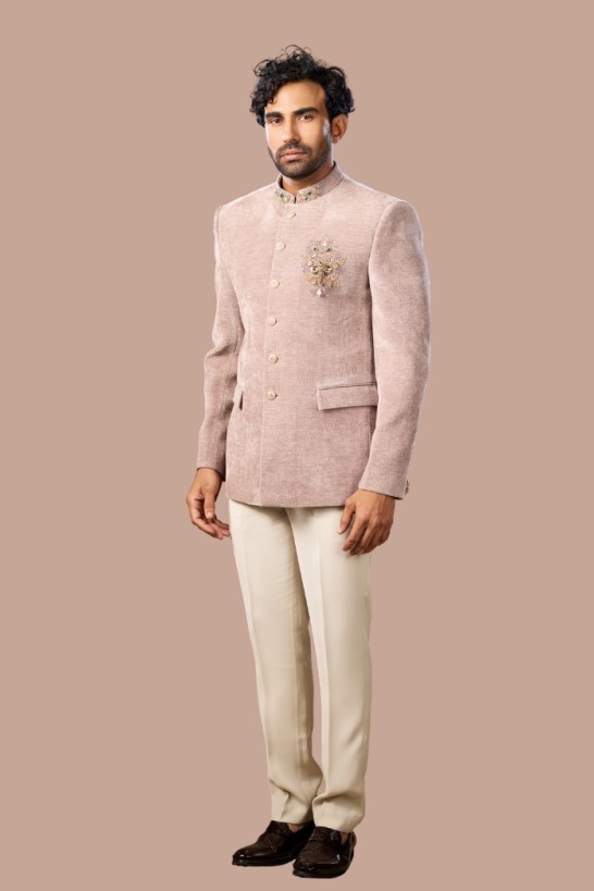 DUSTY PINK JODHPURI 